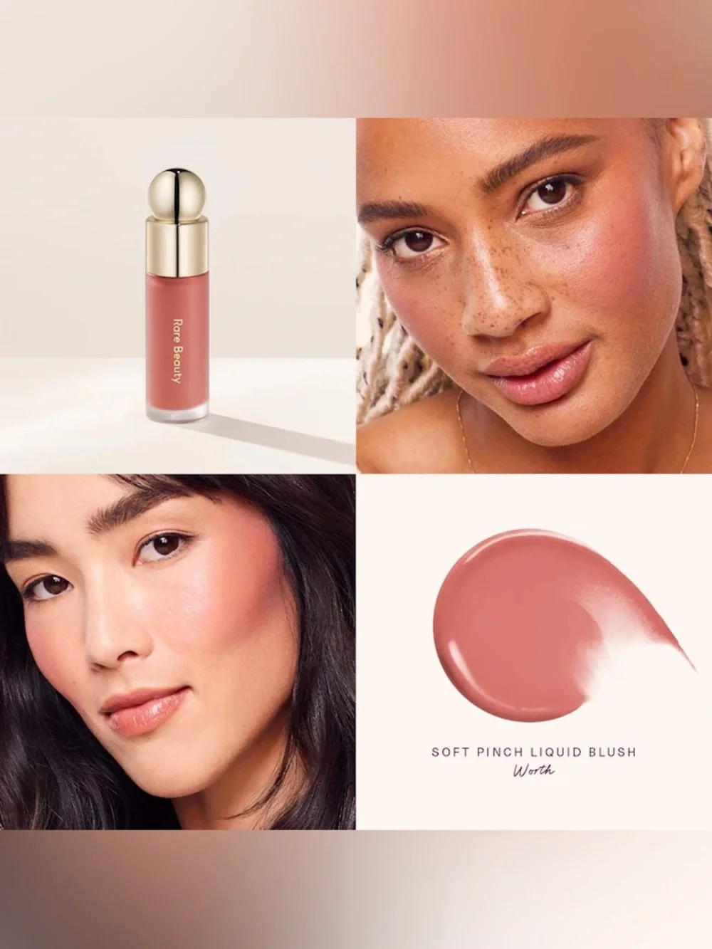 RARE BEAUTY Soft Pinch Liquid Blush — Worth